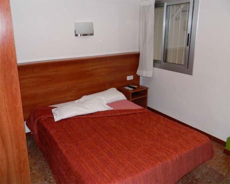 Foto 1. Imagen de la habitación de hotel donde dormí./ Desinsectador 09-2013