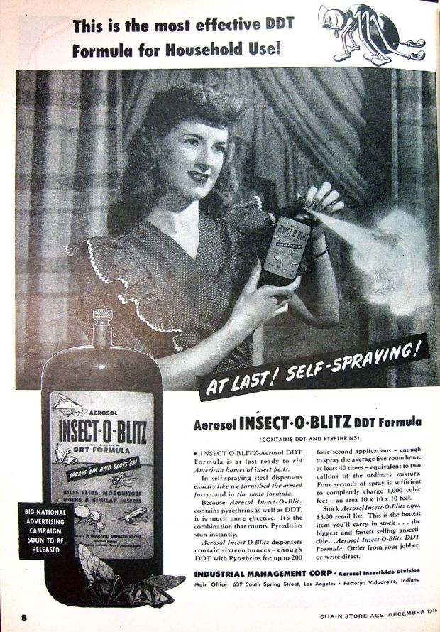 Liz Insect El aerosol de Insect-O-Blitz – El desinsectador y desratizador