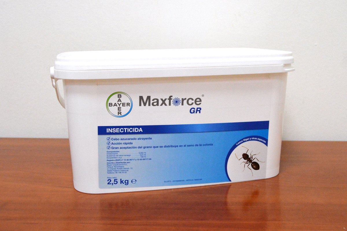 Adiós al Maxforce GR – El desinsectador y desratizador